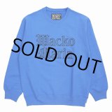 画像: WACKO MARIA/HEAVY WEIGHT CREW NECK SWEAT SHIRT（BLUE）［クルーネックスウェット-24春夏］