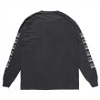 画像2: PORKCHOP/AP SKELETON L/S TEE（×AIRWALK CLASSICS）（ASH BLACK）［プリント長袖T-24春夏］ (2)