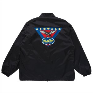 画像: PORKCHOP/AP TRIANGLE COACH JKT（×AIRWALK CLASSICS）（BLACK）［コーチJKT-24春夏］