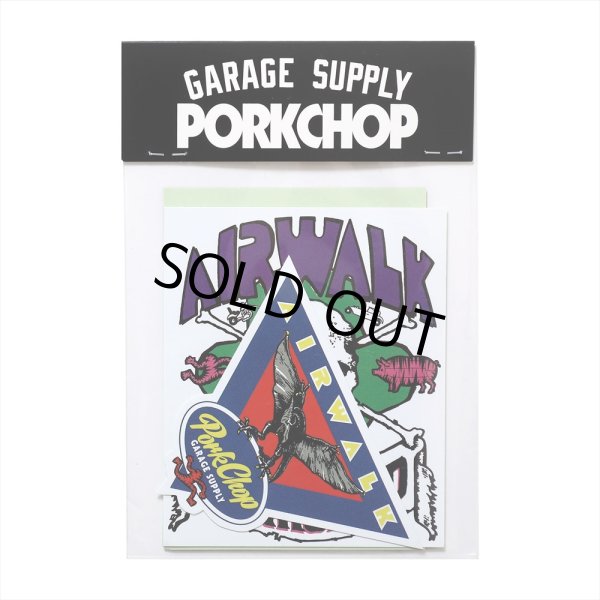 画像3: PORKCHOP/AP STICKER SET（×AIRWALK CLASSICS）（4枚セット）［ステッカーセット-24春夏］ (3)