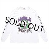 画像: PORKCHOP/AP SKELETON L/S TEE（×AIRWALK CLASSICS）（WHITE）［プリント長袖T-24春夏］