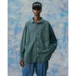 画像3: COOTIE PRODUCTIONS/Garment Dyed Ripstop Check L/S Shirt（Green）［チェックシャツ-24春夏］ (3)