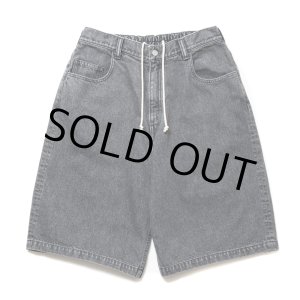 画像: COOTIE PRODUCTIONS/5 Pocket Baggy Denim Easy Shorts（Black Hard Wash）［バギーデニムイージーショーツ-24春夏］