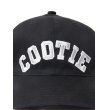 画像4: COOTIE PRODUCTIONS/Cotton OX 6 Panel Cap（Black）［6パネルキャップ-24春夏］ (4)