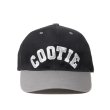 画像1: COOTIE PRODUCTIONS/Cotton OX 6 Panel Cap（Black/Gray）［6パネルキャップ-24春夏］ (1)