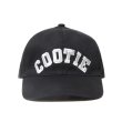 画像1: COOTIE PRODUCTIONS/Cotton OX 6 Panel Cap（Black）［6パネルキャップ-24春夏］ (1)