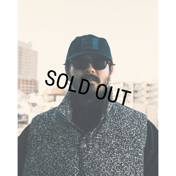 画像5: COOTIE PRODUCTIONS/CA/W Flannel 6 Panel Cap（Black）［6パネルキャップ-23秋冬］ (5)
