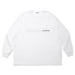 画像2: COOTIE PRODUCTIONS/Print Oversized L/S Tee（White）［オーバーサイズ長袖T-24春夏］ (2)