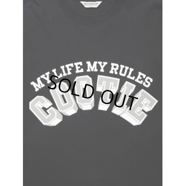 画像3: COOTIE PRODUCTIONS/Open End Yarn Print L/S Tee（Black）［プリント長袖T-24春夏］ (3)