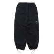 画像2: COOTIE PRODUCTIONS/Polyester Perforated Cloth Track Pants（Black）［トラックパンツ-24春夏］ (2)