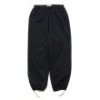 画像1: COOTIE PRODUCTIONS/Polyester Perforated Cloth Track Pants（Black）［トラックパンツ-24春夏］ (1)