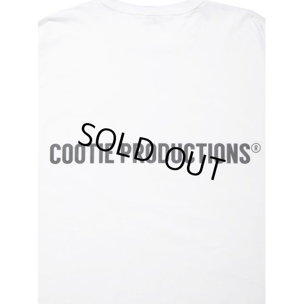 画像4: COOTIE PRODUCTIONS/Print Oversized L/S Tee（White）［オーバーサイズ長袖T-24春夏］ (4)