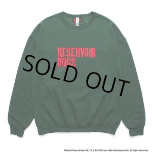 画像: WACKO MARIA/RESERVOIR DOGS / SWEAT SHIRT（GREEN）［クルーネックスウェット-24春夏］