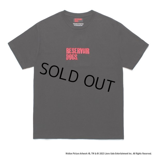 画像1: WACKO MARIA/RESERVOIR DOGS / T-SHIRT（BLACK）［刺繍T-24春夏］ (1)