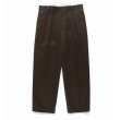 画像2: WACKO MARIA/DOUBLE PLEATED CHINO TROUSERS（KHAKI）［ツータックチノトラウザース-24春夏］ (2)