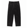 画像2: WACKO MARIA/DOUBLE PLEATED CHINO TROUSERS（BLACK）［ツータックチノトラウザース-24春夏］ (2)