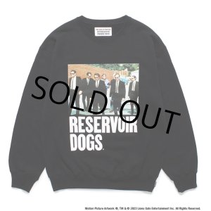 画像: WACKO MARIA/RESERVOIR DOGS / HEAVY WEIGHT CREW NECK SWEAT SHIRT（BLACK）［クルーネックスウェット-24春夏］