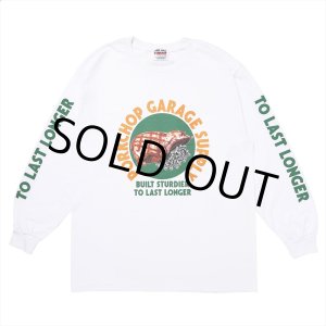 画像: PORKCHOP/PC＆SCREW L/S TEE（WHITE）［プリント長袖T-24春夏］