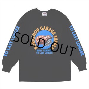 画像: PORKCHOP/PC＆SCREW L/S TEE（BLACK）［プリント長袖T-24春夏］