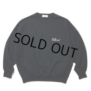 画像: COOTIE PRODUCTIONS/Open End Yarn Plain Sweat Crew（Black）［スウェットクルー-24春夏］