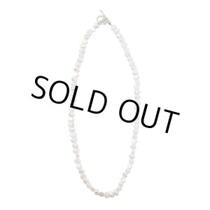 画像: COOTIE PRODUCTIONS/Distortion Pearl Necklace（White）［ディストーションパールネックレス-24春夏］