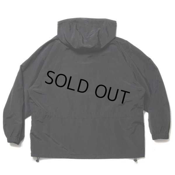 画像2: COOTIE PRODUCTIONS/N/L/C Weather Cloth Anorak Hoodie（Black）［アノラックフーディー-24春夏］ (2)