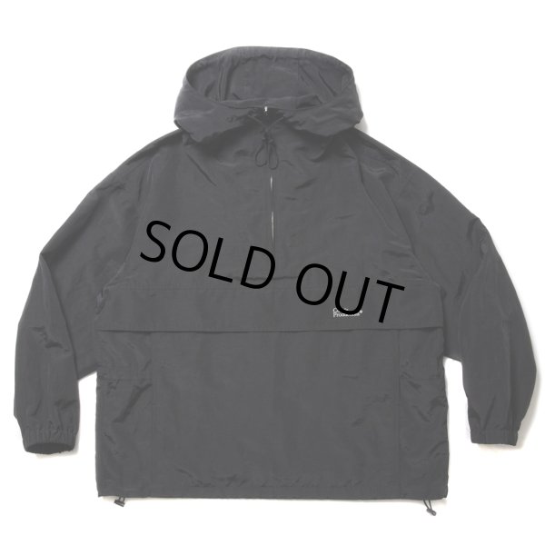 画像1: COOTIE PRODUCTIONS/N/L/C Weather Cloth Anorak Hoodie（Black）［アノラックフーディー-24春夏］ (1)