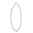 画像1: COOTIE PRODUCTIONS/Distortion Pearl Necklace（Silver）［ディストーションパールネックレス-24春夏］ (1)