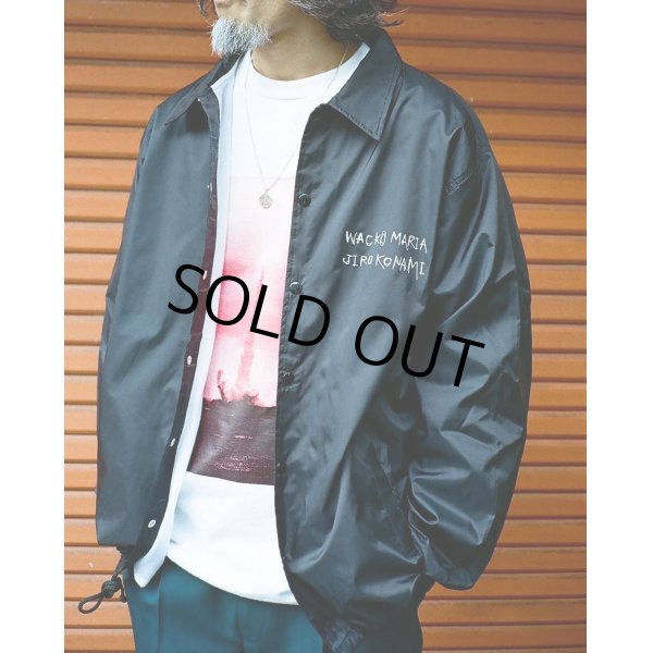 画像3: WACKO MARIA/JIRO KONAMI / COACH JACKET（BLACK）［コーチJKT-24春夏］ (3)
