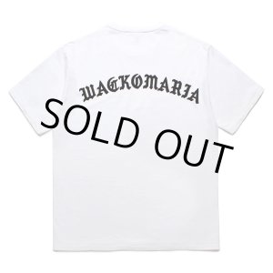 画像: WACKO MARIA/WASHED HEAVY WEIGHT T-SHIRT（WHITE）［プリントT-24春夏］