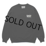 画像: WACKO MARIA/HEAVY WEIGHT CREW NECK SWEAT SHIRT（BLACK）［クルーネックスウェット-24春夏］