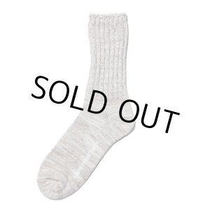 画像: COOTIE PRODUCTIONS/Raza Lowgauge Socks（White Mix）［ローゲージソックス-24春夏］