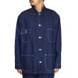 画像8: CALEE/9.5OZ DENIM COVERALL（INDIGO BLUE）［デニムカバーオール-24春夏］ (8)