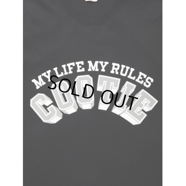 画像3: COOTIE PRODUCTIONS/Open End Yarn Print S/S Tee（Black）［プリントT-24春夏］ (3)