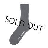 画像: COOTIE PRODUCTIONS/Raza Lowgauge Socks（Black）［ローゲージソックス-24春夏］