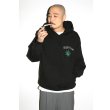 画像2: WACKO MARIA/HIGH TIMES / HEAVY WEIGHT HOODED SWEAT SHIRT（BLACK）［プルオーバーパーカー-24春夏］ (2)