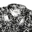 画像3: 【30%OFF】CALEE/BATIK PATTERN OVER SHILHOUETTE L/S SH（BLACK）［オーバーシルエットシャツ-24春夏］ (3)