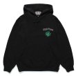 画像1: WACKO MARIA/HIGH TIMES / HEAVY WEIGHT HOODED SWEAT SHIRT（BLACK）［プルオーバーパーカー-24春夏］ (1)