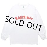 画像: WACKO MARIA/HIGH TIMES / LONG SLEEVE T-SHIRT（WHITE）［プリント長袖T-24春夏］