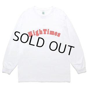 画像: WACKO MARIA/HIGH TIMES / LONG SLEEVE T-SHIRT（WHITE）［プリント長袖T-24春夏］