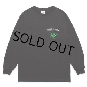 画像: WACKO MARIA/HIGH TIMES / LONG SLEEVE T-SHIRT（BLACK）［プリント長袖T-24春夏］