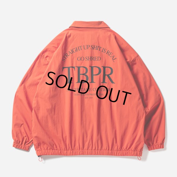 画像1: 【30%OFF】TIGHTBOOTH/STRAIGHT UP COACH JKT（Orange）［コーチJKT-24春夏］ (1)
