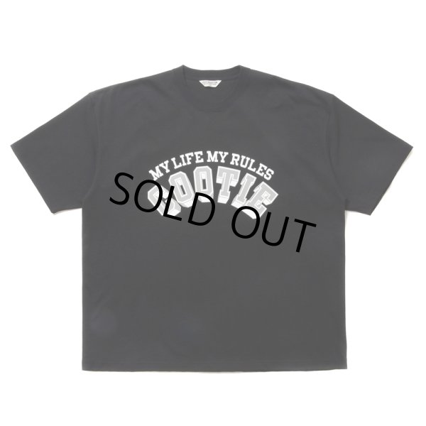 画像1: COOTIE PRODUCTIONS/Open End Yarn Print S/S Tee（Black）［プリントT-24春夏］ (1)