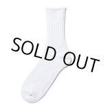 画像: COOTIE PRODUCTIONS/Raza Lowgauge Socks（White）［ローゲージソックス-24春夏］