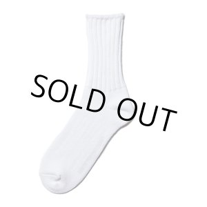 画像: COOTIE PRODUCTIONS/Raza Lowgauge Socks（White）［ローゲージソックス-24春夏］