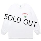 画像: WACKO MARIA/HIGH TIMES / LONG SLEEVE T-SHIRT（WHITE）［プリント長袖T-24春夏］