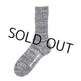 画像: COOTIE PRODUCTIONS/Raza Lowgauge Socks（Black Mix）［ローゲージソックス-24春夏］