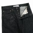画像4: 【30%OFF】DAIRIKU/"Onewash" Straight Denim Pants（Black）［ストレートデニムパンツ-24春夏］ (4)