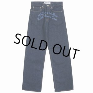 画像: 【30%OFF】DAIRIKU/"Onewash" Straight Denim Pants（Indigo）［ストレートデニムパンツ-24春夏］
