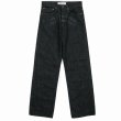画像1: 【30%OFF】DAIRIKU/"Onewash" Straight Denim Pants（Black）［ストレートデニムパンツ-24春夏］ (1)